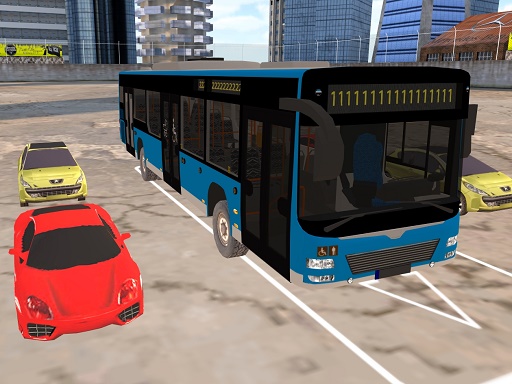 Bus Parking Cityscape Depot img